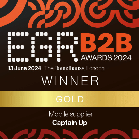 EGR B2B Gold award winner 2024 for mobile supplier logo
