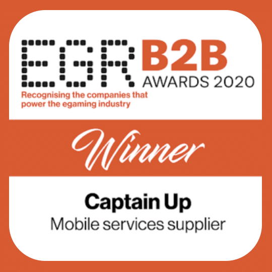 EGR B2B Gold award winner 2020 for mobile services supplier logo