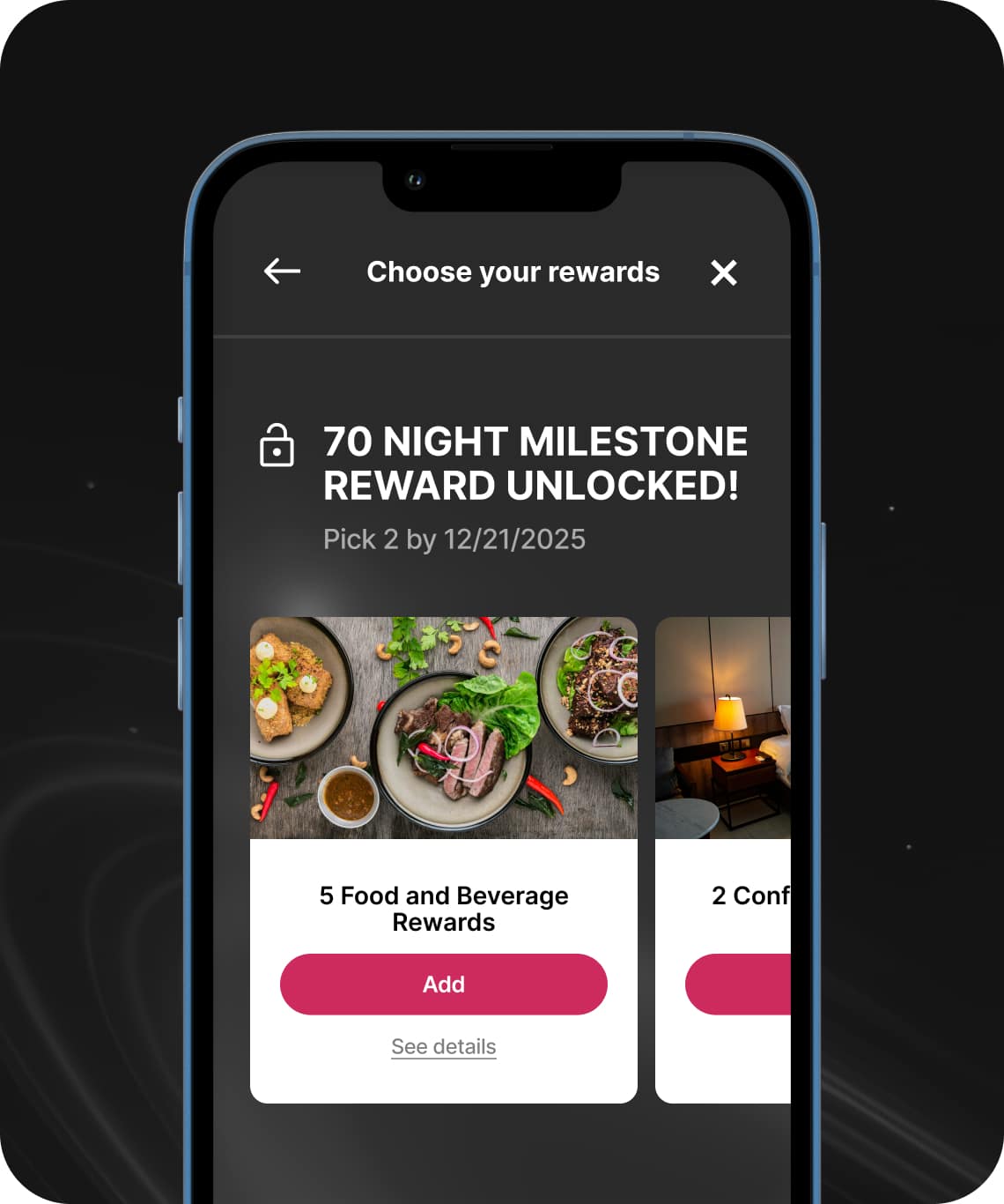 Flexible hotel loyalty rewards customization