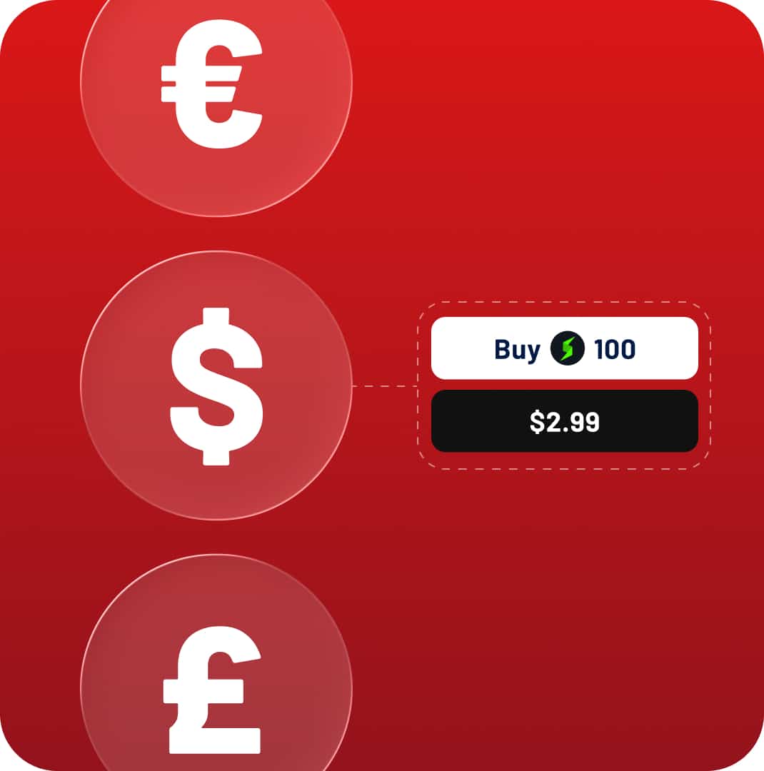 Multi-currency rewards purchase with regional pricing options