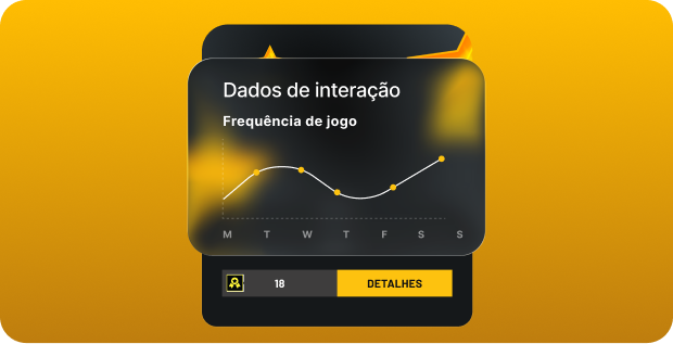 Dados de interação em tempo real e insights de gameplay