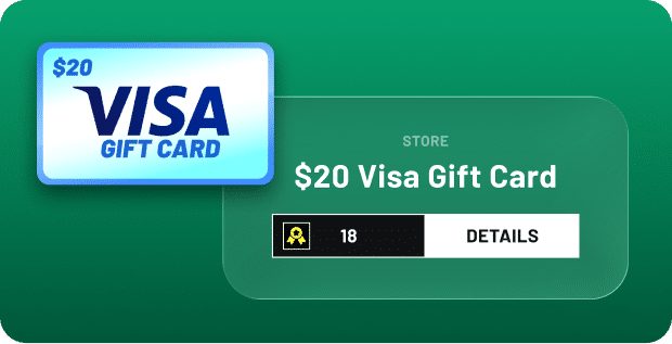 Loyalty rewards store with gift card redemption