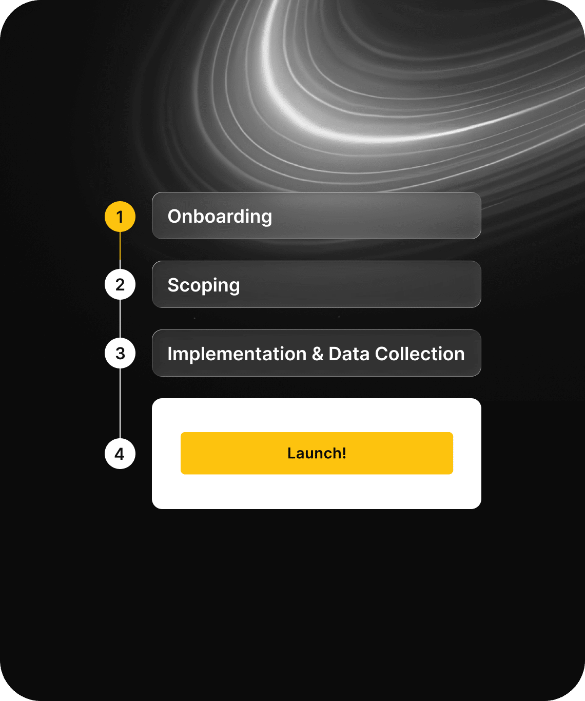 Quick streaming platform integration and onboarding process