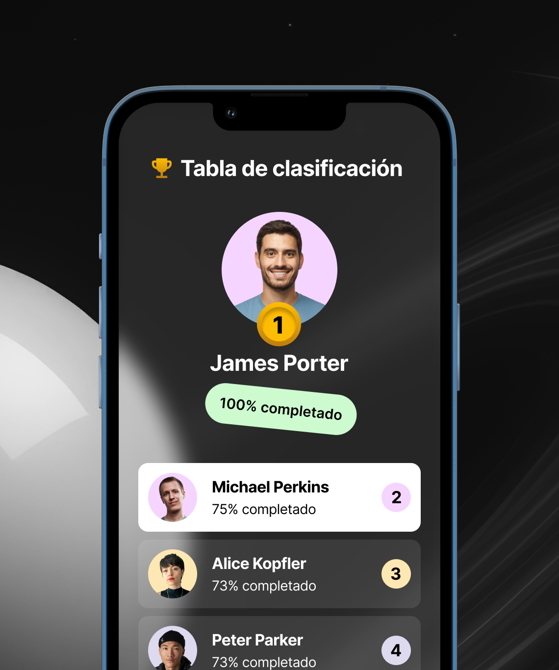 Sistema de recompensas instantáneas y engagement con tabla de clasificación en streaming