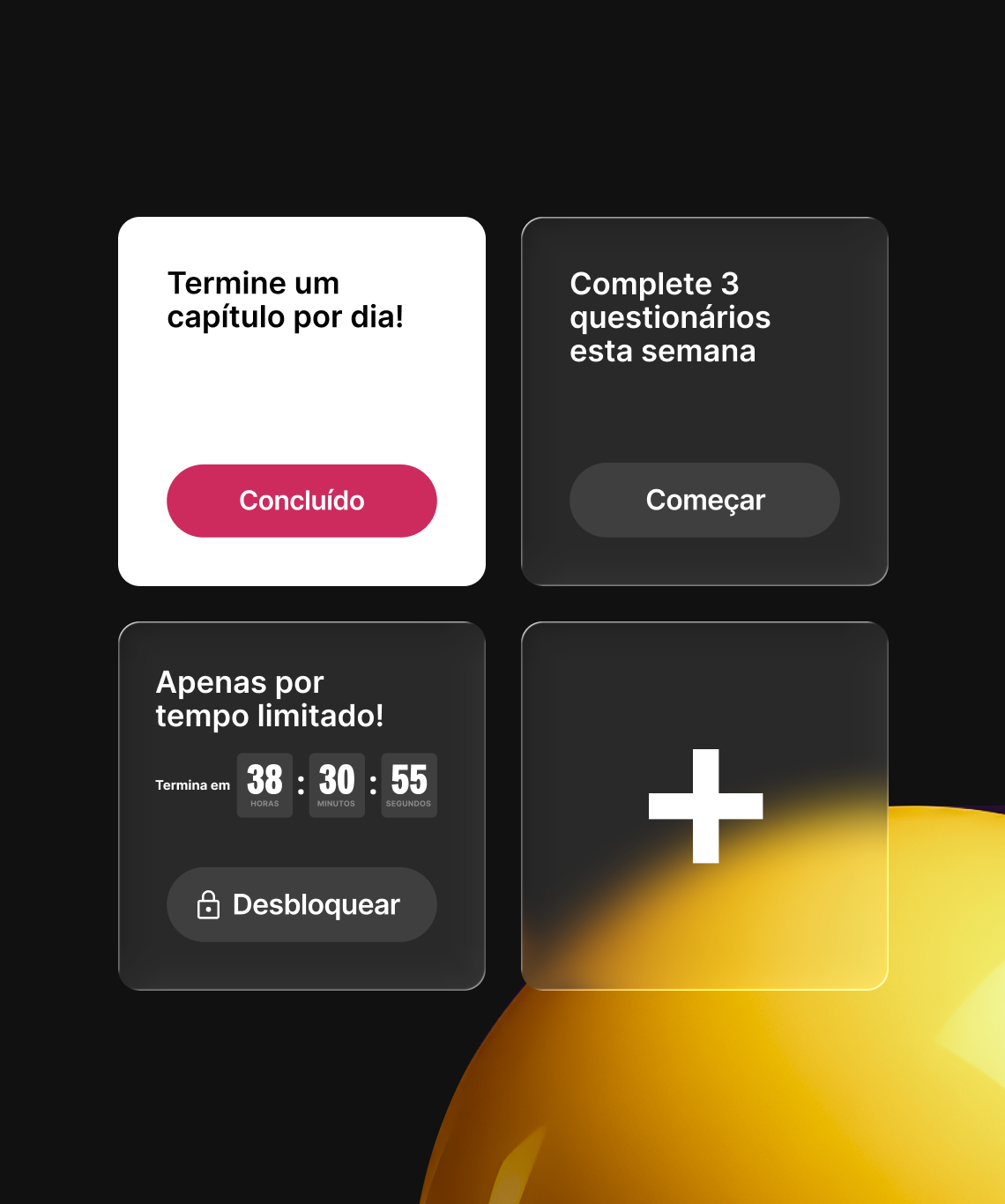Desafios de streaming em tempo real com recompensas para espectadores por tempo limitado